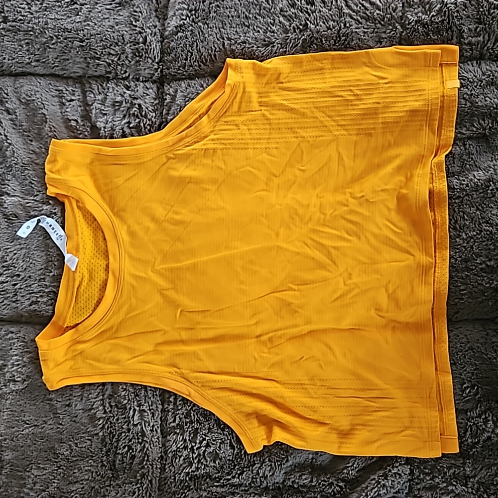 Lululemon Orange Train to Be Tank size 10 Excellent
